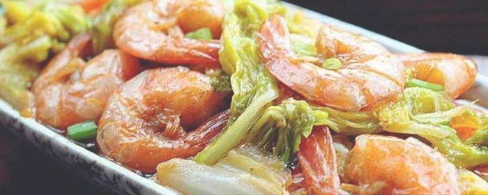 白菜大虾怎么做好吃又简单,白菜大虾怎么做好吃又简单的做法