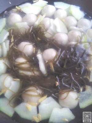 芋圆冬瓜海带汤的做法步骤11