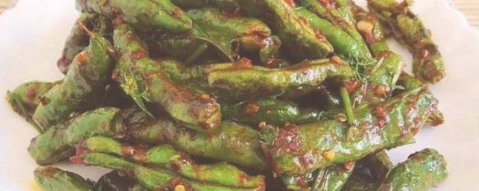 油豆角的做法,速冻油豆角的做法