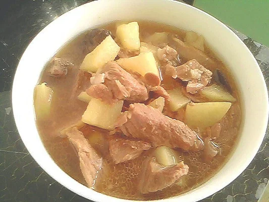 土豆炖牛肉的做法步骤9