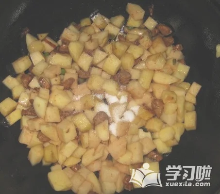 土豆肉丁打卤面的做法步骤7