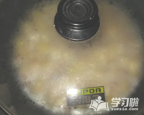 土豆肉丁打卤面的做法步骤9