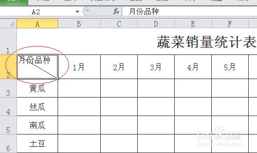 excel斜线表头怎么设置？excel斜线表头如何制作