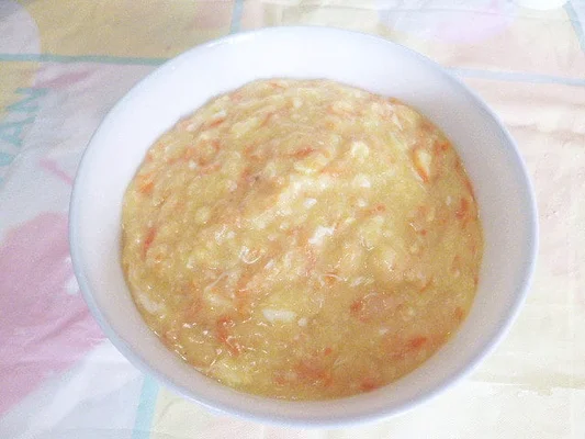 胡萝卜鸡蛋小米粥的做法步骤9
