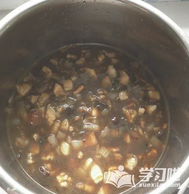 芽菜卤肉饭的做法步骤15