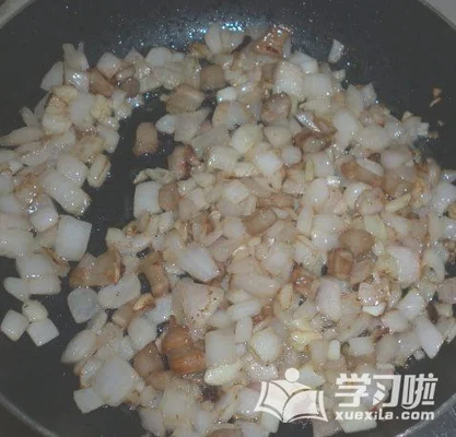 芽菜卤肉饭的做法步骤9