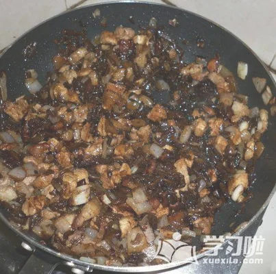 芽菜卤肉饭的做法步骤14