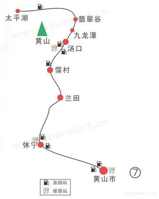 自驾游黄山,车能开到哪个位置？看完你就知