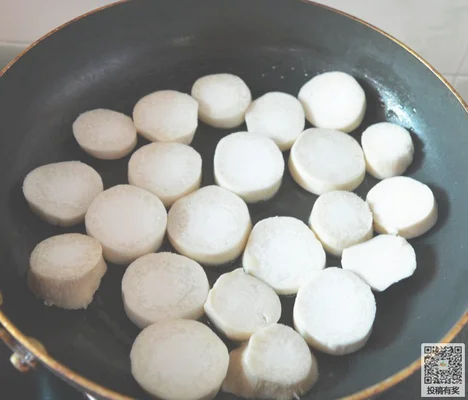 香煎香芹杏鲍菇的做法步骤3