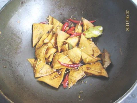 香卤牙签豆腐干的做法步骤7