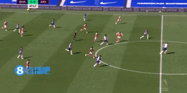 英超:阿森纳4-2布莱顿