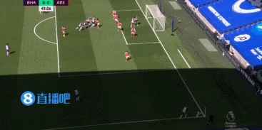 英超:阿森纳4-2布莱顿