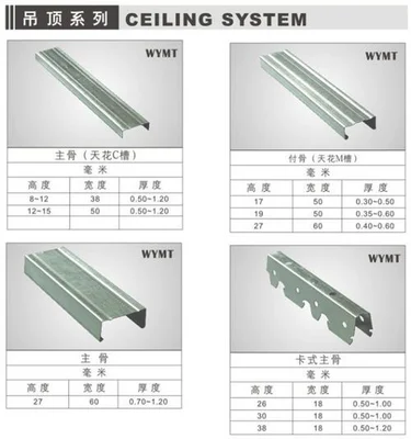 批发轻钢龙骨哪个厂家靠谱