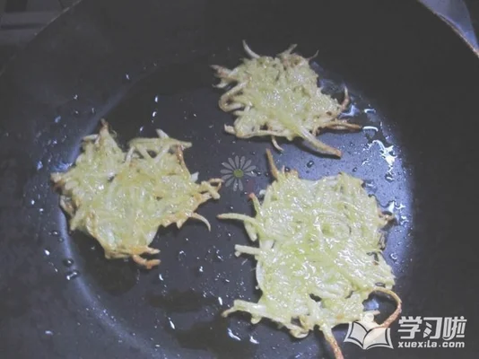脆口土豆饼的做法步骤6