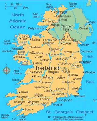 ireland是哪个国家？ireland是哪里的国？irel