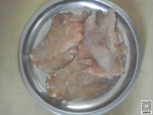 香煎肉片的做法步骤1