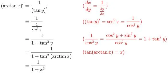 arctanx的导数是什么(arctanx的图像)