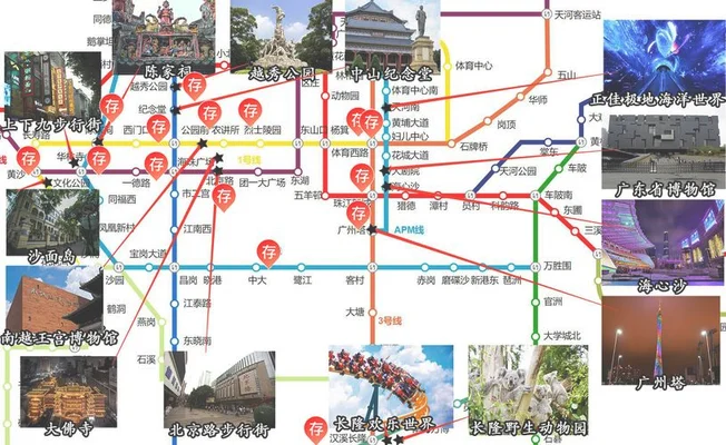 广州附近地铁最佳景点推荐：广州塔、陈家祠