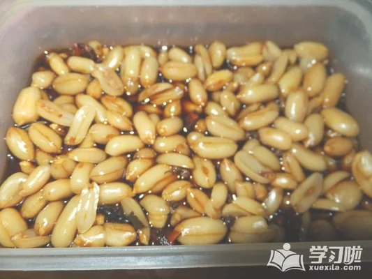 卤花生米的做法步骤5