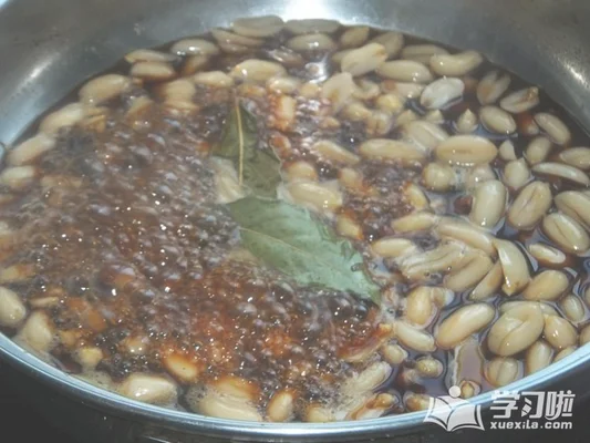 卤花生米的做法步骤4