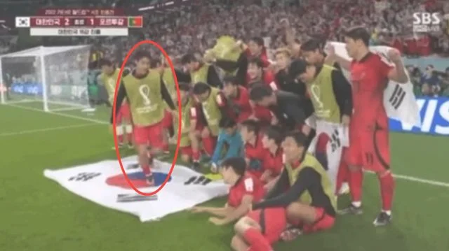 韩国球员误踩国旗被网暴(竟如此“爱国”)