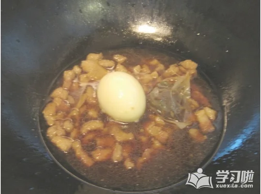 卤肉饭的做法步骤12