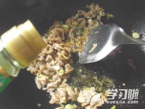 香菇木耳肉打卤面的做法步骤7