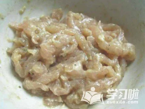 香菇木耳肉打卤面的做法步骤1