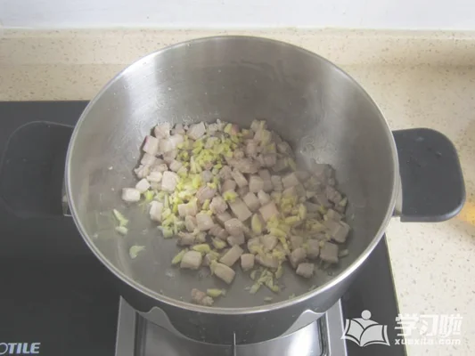 胡萝卜香菇卤肉饭的做法步骤8