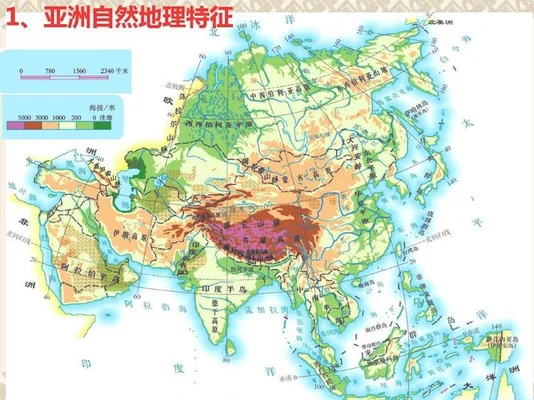 亚洲的自然地理特征