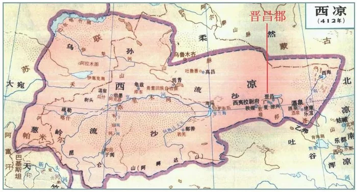 唐朝西凉国是现在的什么地方