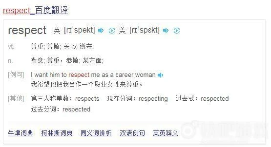 瑞思拜什么意思(respect)