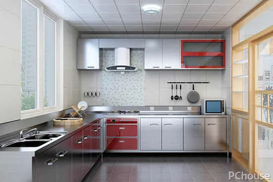 浅谈厨房用不锈钢台面的优缺点有哪些_厨房建材专区