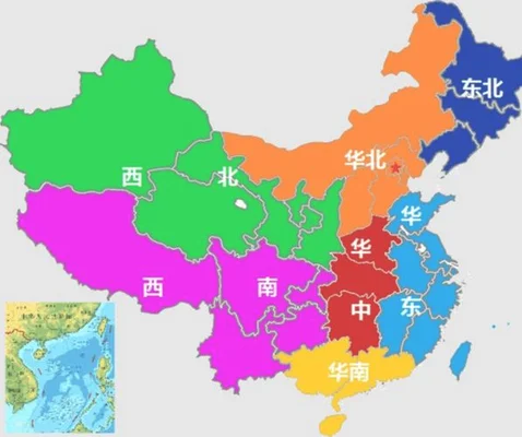 华南区域有哪些省份
