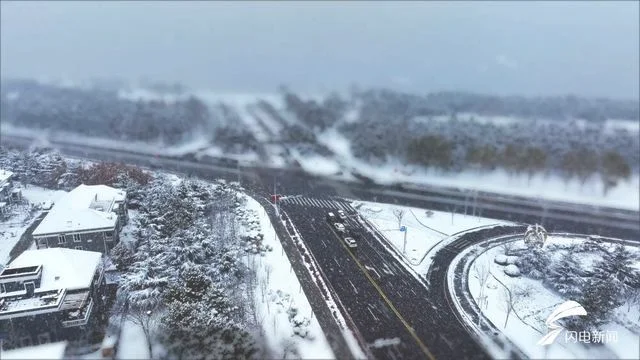 雪后山东变迷你雪城(最美山东)