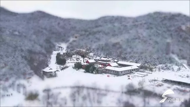 雪后山东变迷你雪城(最美山东)