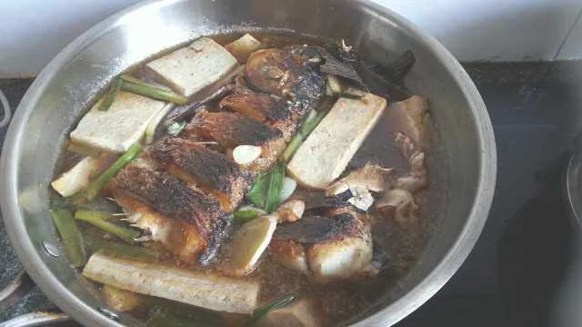 草鱼炖豆腐的做法步骤6