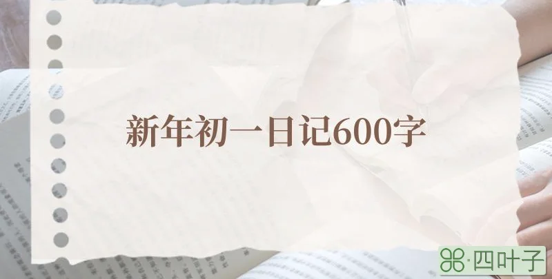 新年初一日记600字