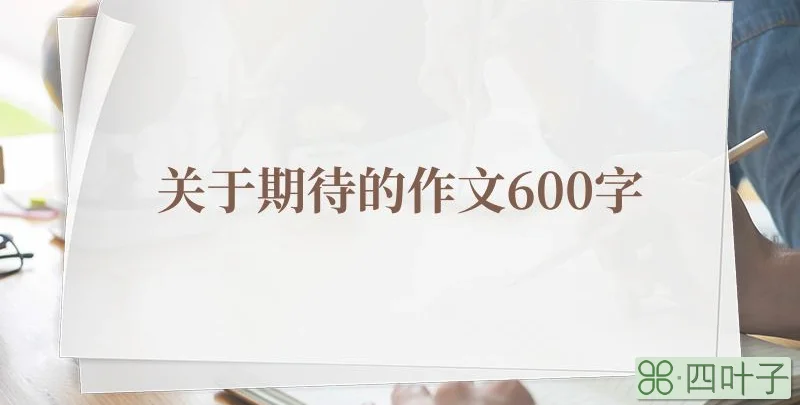 关于期待的作文600字