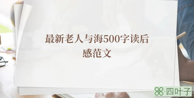 最新老人与海500字读后感范文