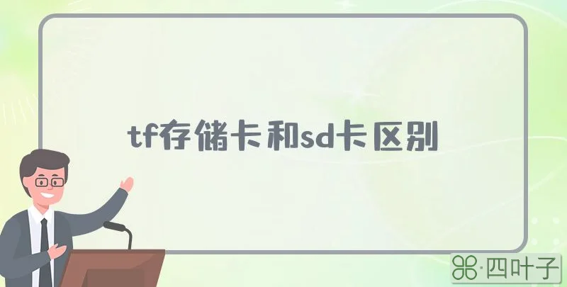 tf存储卡和sd卡区别