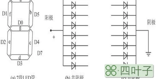 共阴极和共阳极的区别