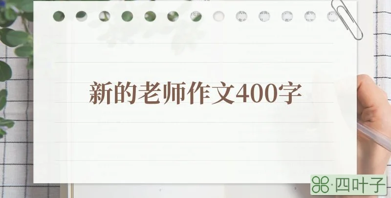 新的老师作文400字