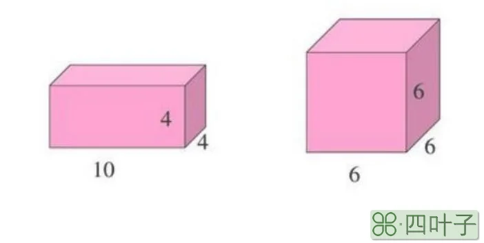 长方体和正方体的表面积公式