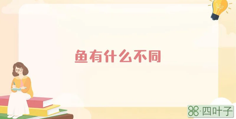 鱼有什么不同