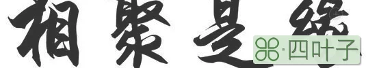 相聚是缘下一句是什么