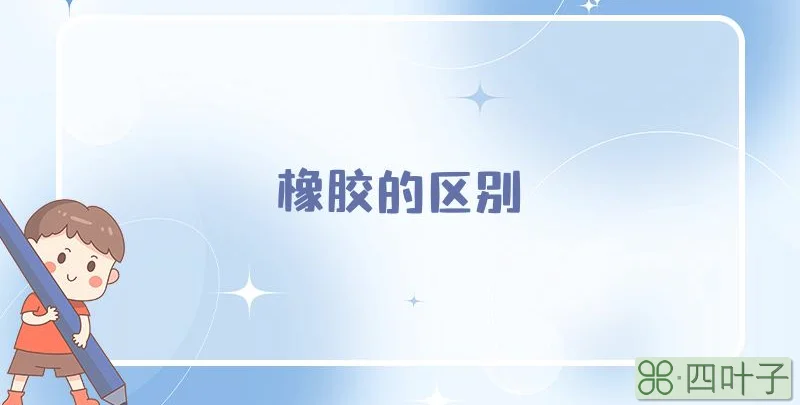 橡胶的区别