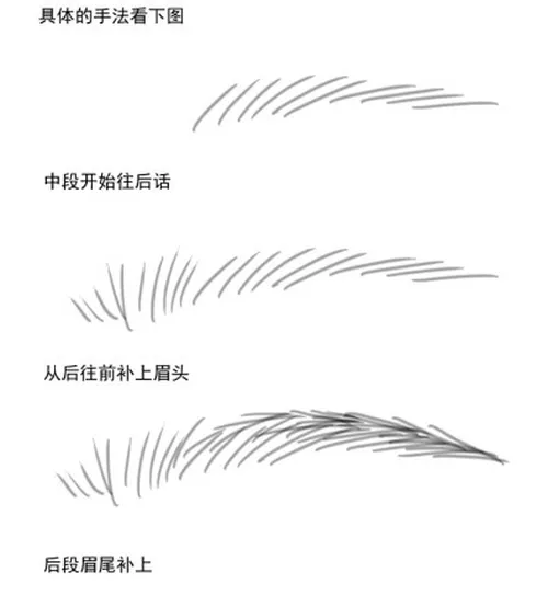 使眉毛根根分明的画眉教程 巧妙画眉技巧打造自然眉形
