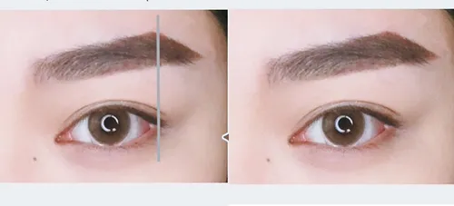 男生眉毛
