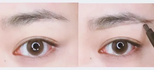 男生眉毛